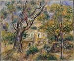 Pierre-Auguste Renoir The Farm at Les Collettes, Cagnes, 1908-14 oil painting reproduction