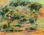 Pierre-Auguste Renoir The Footpath, 1917 oil painting reproduction