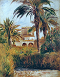 Pierre-Auguste Renoir The Garden of Essai in Algiers, 1882 oil painting reproduction