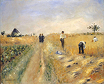 Pierre-Auguste Renoir The Harvesters, 1873 oil painting reproduction