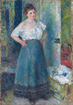Pierre-Auguste Renoir The Laundress, 1877-79 oil painting reproduction