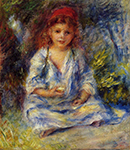 Pierre-Auguste Renoir The Little Algerian Girl - 1881 oil painting reproduction