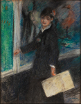 Pierre-Auguste Renoir The Milliner, 1877 oil painting reproduction