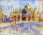 Pierre-Auguste Renoir The Piazza San Marco, Venice, 1881 oil painting reproduction