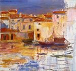 Pierre-Auguste Renoir The Port of Martigues - 1888 oil painting reproduction