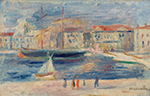 Pierre-Auguste Renoir The Port of Saint-Tropez oil painting reproduction
