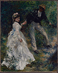 Pierre-Auguste Renoir The Promenade, 1870 oil painting reproduction