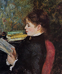 Pierre-Auguste Renoir The Reader - 1877 oil painting reproduction