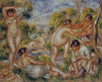 Pierre-Auguste Renoir Bathers, 1916 oil painting reproduction