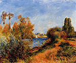 Pierre-Auguste Renoir The Seine at Argenteuil, 1888 oil painting reproduction