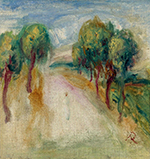 Pierre-Auguste Renoir The Shady Path oil painting reproduction