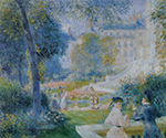 Pierre-Auguste Renoir The Square of Trinity, 1875 oil painting reproduction
