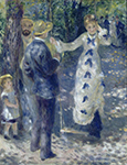 Pierre-Auguste Renoir The Swing, 1876 oil painting reproduction