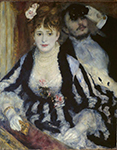 Pierre-Auguste Renoir The Theater Box, 1874 01 oil painting reproduction