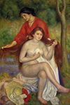 Pierre-Auguste Renoir The Toilette, 1800 oil painting reproduction