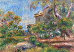 Pierre-Auguste Renoir The Villa at Cagnes, 1910-12 oil painting reproduction