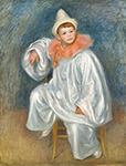 Pierre-Auguste Renoir The White Pierrot (Jean Renoir), 1901-02 oil painting reproduction
