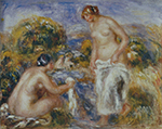 Pierre-Auguste Renoir Bathing Women, 1915 oil painting reproduction