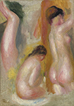 Pierre-Auguste Renoir Three Bathers, 1895 oil painting reproduction
