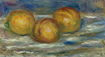 Pierre-Auguste Renoir Three Lemons, 1915 oil painting reproduction