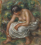 Pierre-Auguste Renoir Toilette after the Bath, 1915 oil painting reproduction