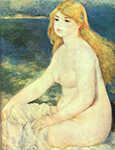 Pierre-Auguste Renoir Blonde Bather, 1881 oil painting reproduction