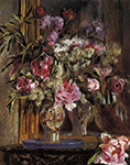 Pierre-Auguste Renoir Vase of Flowers, 1871 oil painting reproduction