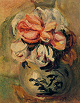 Pierre-Auguste Renoir Vase of Flowers oil painting reproduction