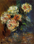 Pierre-Auguste Renoir Vase of Peonies, 1880 oil painting reproduction