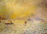 Pierre-Auguste Renoir View of Venice, Fog, 1881 oil painting reproduction