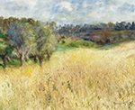 Pierre-Auguste Renoir Wheatfield, 1879 oil painting reproduction