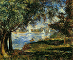 Pierre-Auguste Renoir Bougival, 1888 oil painting reproduction