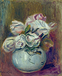 Pierre-Auguste Renoir White Roses oil painting reproduction