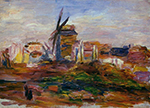 Pierre-Auguste Renoir Windmill oil painting reproduction