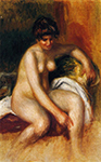 Pierre-Auguste Renoir Woman in an Interior oil painting reproduction