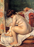 Pierre-Auguste Renoir Woman After Bathing - 1896 oil painting reproduction