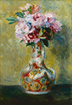 Pierre-Auguste Renoir Bouquet in a Vase, 1878 oil painting reproduction