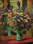 Pierre-Auguste Renoir Bouquet in front of a Mirror, 1876-77 oil painting reproduction