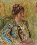 Pierre-Auguste Renoir Woman in Oriental Dress, 1895 oil painting reproduction