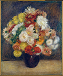 Pierre-Auguste Renoir Bouquet of Chrysanthemums, 1881 oil painting reproduction