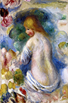 Pierre-Auguste Renoir Woman's Nude Torso oil painting reproduction