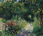 Pierre-Auguste Renoir Women in the Garden, 1873 oil painting reproduction