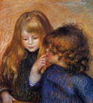 Pierre-Auguste Renoir Young Gypsy Girls, 1902 oil painting reproduction