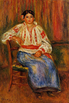 Pierre-Auguste Renoir Young Roumanian, 1914 oil painting reproduction