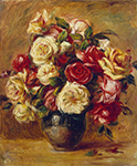 Pierre-Auguste Renoir Bouquet of Roses, 1909-13 oil painting reproduction