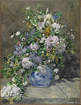 Pierre-Auguste Renoir Bouquet of Spring Flowers, 1866 oil painting reproduction