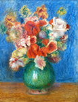 Pierre-Auguste Renoir Bouquet oil painting reproduction