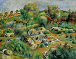 Pierre-Auguste Renoir Breton Landscape, 1893 oil painting reproduction