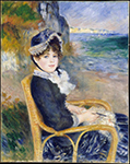 Pierre-Auguste Renoir By the Seashore, 1883 oil painting reproduction