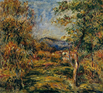 Pierre-Auguste Renoir Cagnes Landscape 02 oil painting reproduction